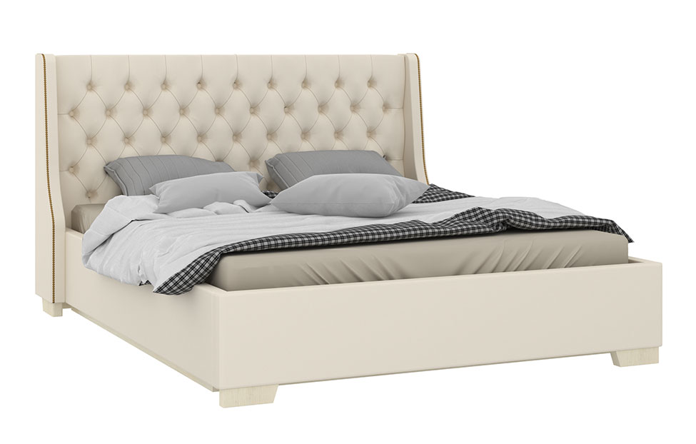 Двуспальные кровати - изображение №2 "Кровать мягкая Кантри"  на www.Angstrem-mebel.ru
