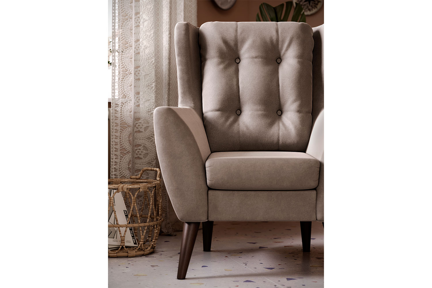 Мягкие кресла - изображение №5 "Кресло Ладога, Д4"  на www.Angstrem-mebel.ru